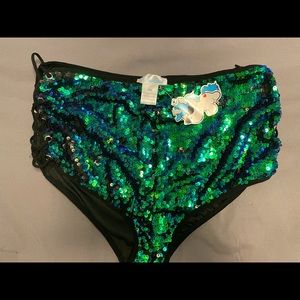 Iheartraves sequin shorts